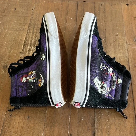 Vans Disney nightmare before Christmas glow in the dark high tops - Picture 10 of 15